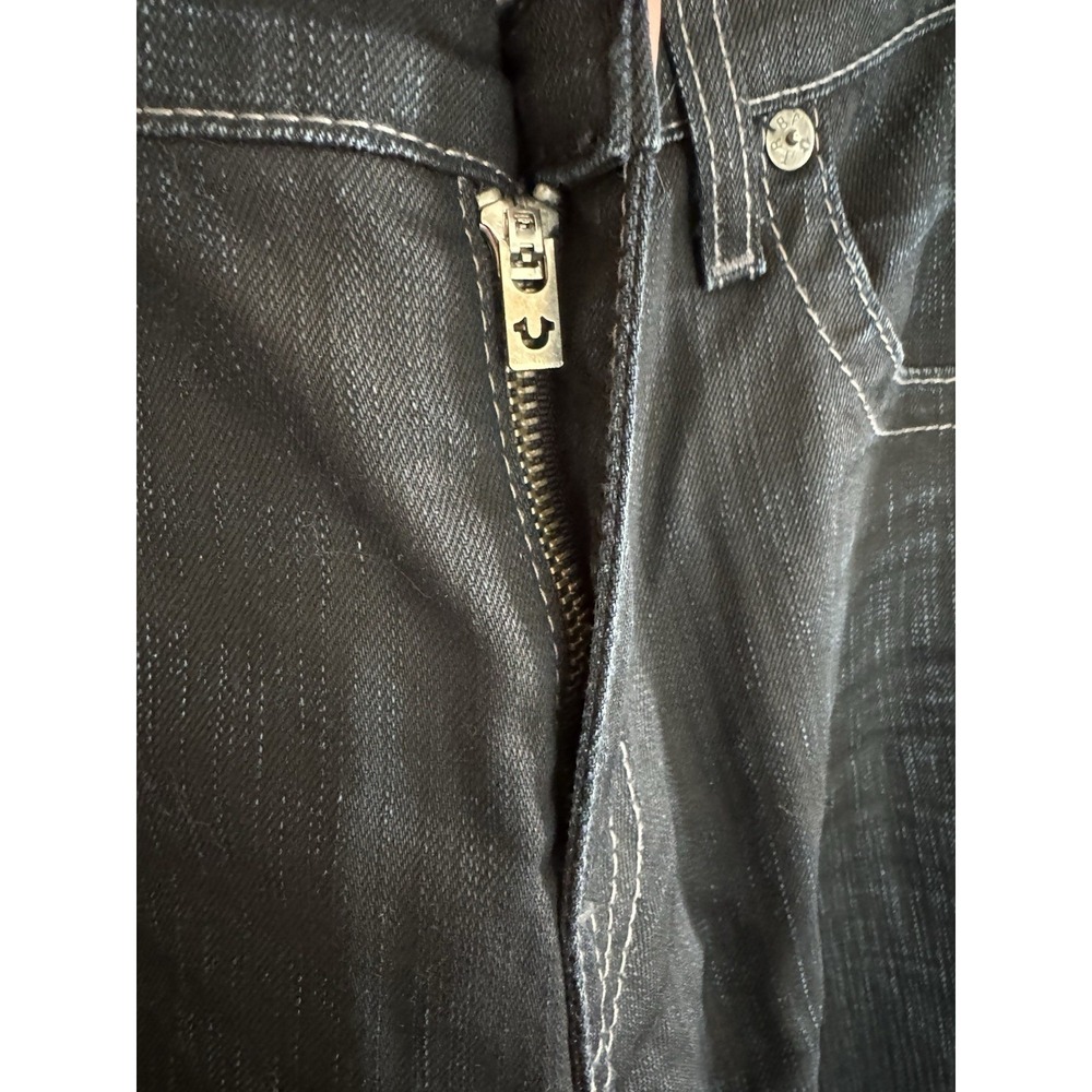 VTG True Religion Men's‎ Ricky Dark Wash Jeans Size 34/34–Y2K-00s-Streetwear-EUC - Picture 14 of 16